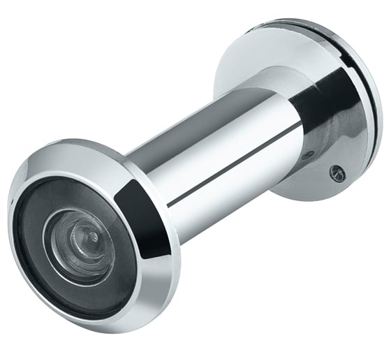 Дверной глазок PUNTO оптика пластик DV 3/90-50/P/HD (DVP3/HD) CP хром (подвес) 36585