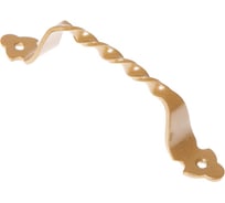 Дверная ручка-скоба STARFIX 80 мм витая, золотой металлик SMP-87946-1