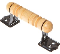 Дверная ручка-скоба STARFIX резная 140 мм оксид SMP-65905-1