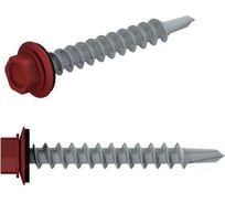 Кровельный саморез STARFIX 5,5x19 мм цинк шайба с прокладкой PT3 RAL 3003 5 кг SMV1-86294-5