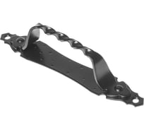 Дверная ручка STARFIX скоба 80 мм Декор 1 черная матовая SMP-46866-1