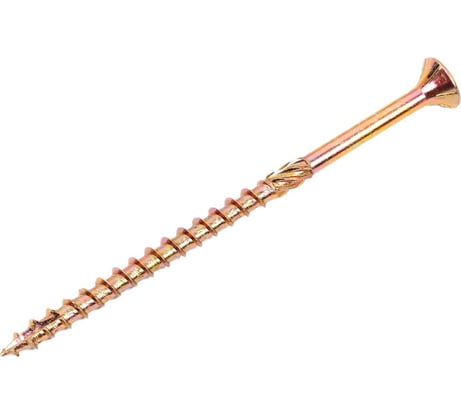 Конструкционный шуруп STARFIX 4,0x70 мм потайной, желтый цинк, 250 штук SMC3-48958-250