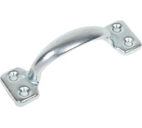 Дверная ручка-скоба STARFIX цельнотянутая 40 мм, белый цинк SMP-55715-1