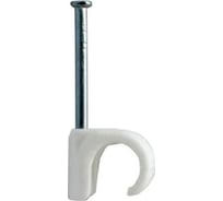 Клипса для провода ЦКИ sc 7-10 белая 250 шт. 220