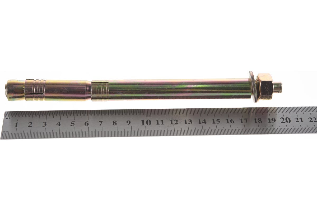 двойные анкера. двойные анкера. анкер с гайкой двухраспорный м16х16х120 мм starfix (smp-73108-1). анкер клиновой 10х95. двойные анкера.