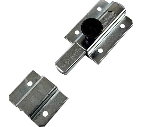 Прямой легкий засов ALDEGHI LUIGI SPA 80x38 мм, цинк 215AZ08