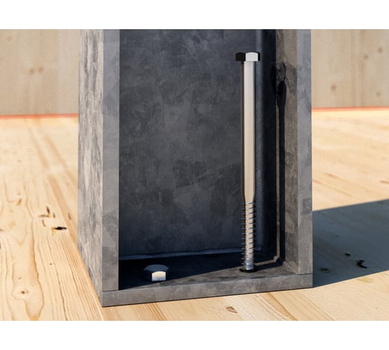 Шуруп Глухарь HOLZTECHNIC din571, 8x160 мм, 50 шт. KOP8160