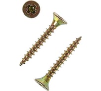 Универсальный саморез МЕТАЛЛСЕРВИС 3x30 желтый цинк, 500 шт. 1242665