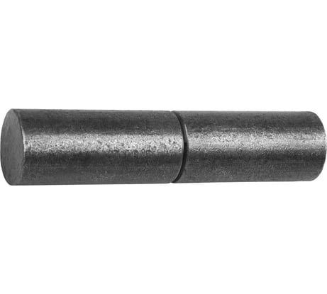 Галтованная петля для металлических дверей СИБИН цилиндрической формы с впрессованным шариком 28x120мм 37617-120-28