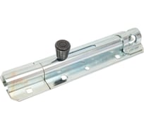 Прямой накладной засов ALDEGHI LUIGI SPA 170x43 мм, цвет: цинк 250AZ15