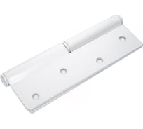 Накладная петля ПН-120 правая с простым запятником, белая DOMART 170991 4607111623102