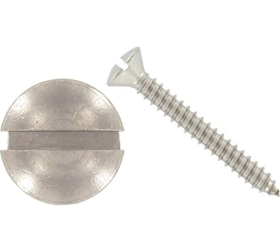 Саморез ЦКИ DIN 7973 3.9x16 мм, остроконечный, А2, 200 шт. 49953 1