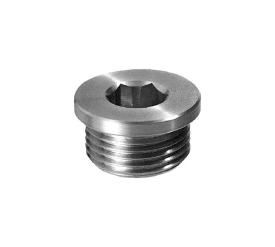 Цилиндрическая пробка с буртом ЦКИ DIN 908, М14x1.5, А2, 10 шт. 43581 1