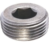 Коническая пробка ЦКИ DIN 906, r 1/2, цинк, 5 шт. 18908