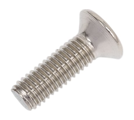 Винт с потайной головкой ВИРТУОЗ крестовой шлиц 4x45 мм, DIN 965, нержавеющая сталь А2, 8 шт. 44789