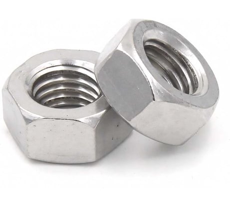 Шестигранная гайка ВИРТУОЗ m2,5, DIN 934, нерж. сталь А2, 20 шт. 44642