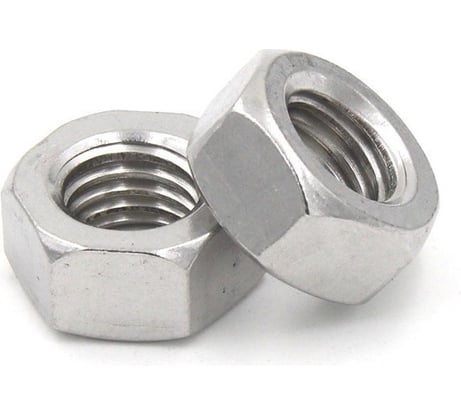 Шестигранная гайка ВИРТУОЗ m4, DIN 934, нерж. сталь А2, 20 шт. 44628