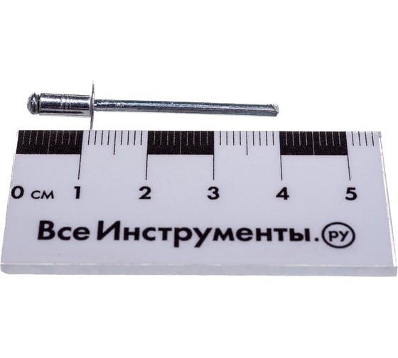 Заклепки алюминиевые (4.0 мм x 8 мм) 50 шт. TOPEX 43E401