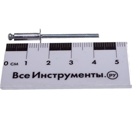Заклепки алюминиевые (4.0 мм x 12.5 мм) 50 шт. TOPEX 43E403