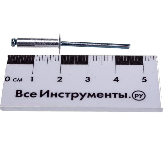 Заклепки алюминиевые (4.0 мм x 16 мм) 50 шт. TOPEX 43E404