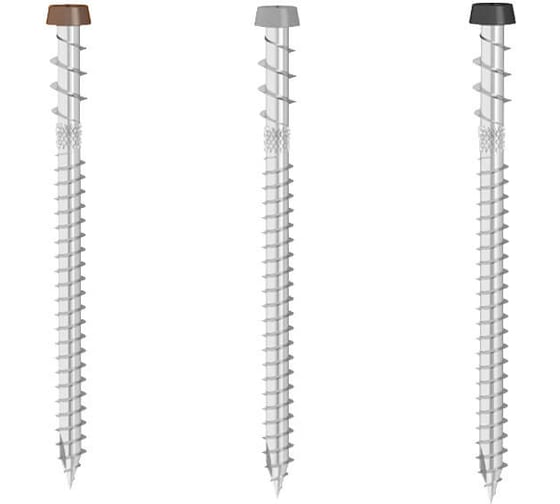 Шуруп HOLZTECHNIC Kkt коричневый 6x100 100 шт. KKTM6100