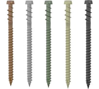 Шуруп HOLZTECHNIC Kkt зеленый, 4 5x50 200 шт. KKTV550