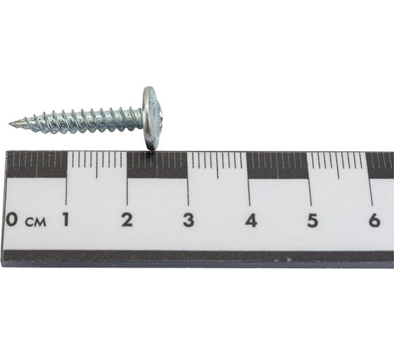 Саморезы КРУТ 4.2x25 мм, прессшайба, остриё, 1 кг, 390 шт. 4687203297572