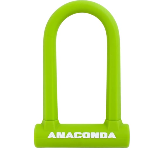Навесной замок с креплением на раму Авангард ANACONDA Т608 GREEN силикон, всепогодный 14854