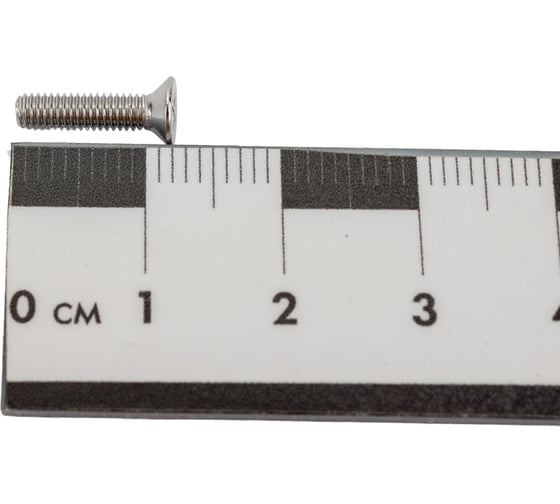 Винт Невский Крепеж din965 с потайной головкой м3x12 нерж.сталь (10 шт) 923025