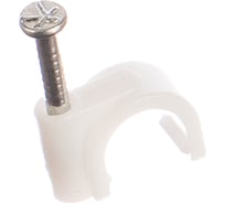 Крепежная скоба R8 с гвоздем 50шт ПЕРЕДОВИК 31021