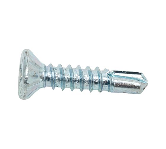 Саморез Daxmer оконный 3,9x19 бел.цинк,сверло 1000 шт 00000414307