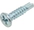 Саморез Daxmer оконный 3,9x19 бел.цинк,сверло 1000 шт 00-00462821 2