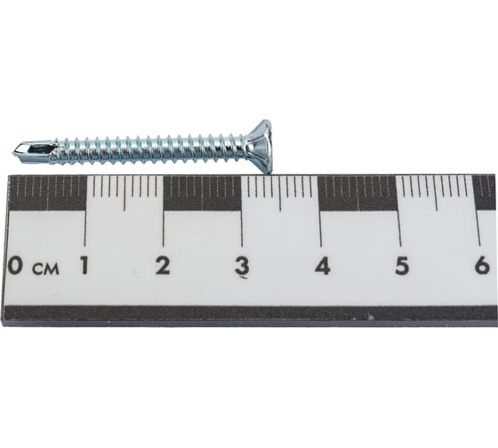 Саморез Daxmer оконный 3,9x35 бел.цинк,сверло 500 шт 00000336818