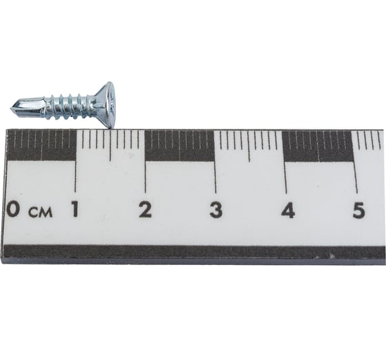 Саморез Daxmer оконный 3,9x16 бел.цинк,сверло 1000 шт 00000414304