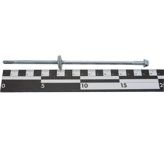 Саморез для сэндвич-панелей Daxmer 6,3/5,5x185 цинк 250 шт. 00000317626