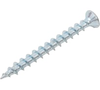 Саморез Daxmer оконный фурнитурный 4,1x40 бел.цинк,острый 500 шт 00-00463059