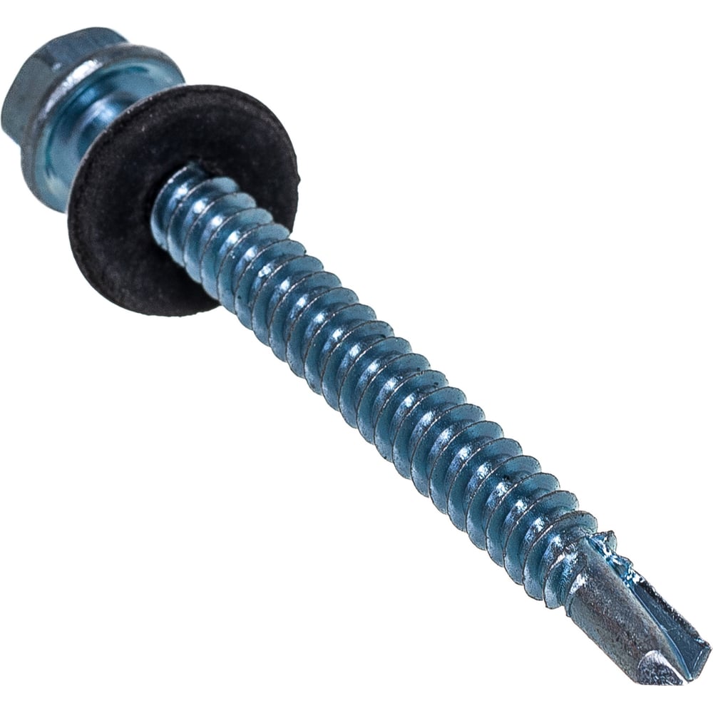 Кровельный саморез с шайбой EPDM КРЕП-КОМП 6,3х60 100шт ск6360ф ...