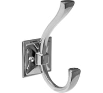 Мебельный крючок Kerron двухрожковый, хром KR 0390