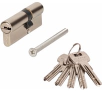 Латунный цилиндр Marlok ЦМ 70(30/40)-5к, перфорированный ключ/ключ, CP (хром) 017534