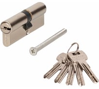 Латунный цилиндр Marlok ЦМ 80(40/40)-5к, перфорированный ключ/ключ, CP (хром) 017543