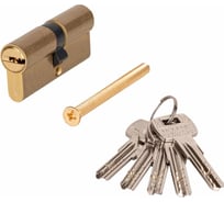 Латунный цилиндр Marlok ЦМ 70(35/35)-5к, перфорированный ключ/ключ, PB (золото) 017757