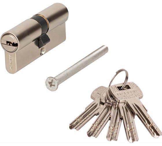 Латунный цилиндр Marlok ЦМ 70(35/35)-5к, перфорированный ключ/ключ, CP (хром) 017538 1
