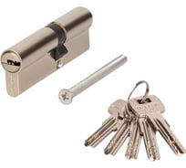 Латунный цилиндр Marlok ЦМ 90(40/50)-5к, перфорированный ключ/ключ, CP (хром) 023518