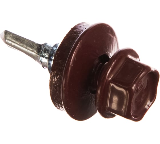 Кровельный саморез Kenner 4,8х19 RAL3005 красное вино 300шт ск48193005ф 1