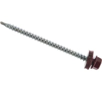 Кровельный саморез Kenner 4,8х70 RAL3005 красное вино 100шт ск703005ф