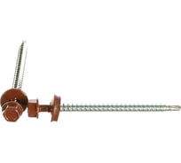 Кровельный саморез Kenner 4,8х70 RAL3009 оксидно-красный 100шт ск703009ф