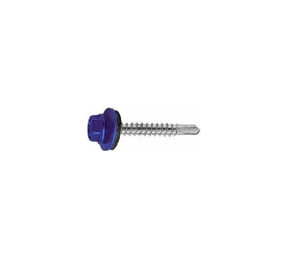 Кровельный саморез Kenner 4,8х70 RAL5010 синий 100шт ск705010ф 1