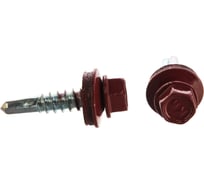 Кровельный саморез Kenner 5,5х25 RAL3011 красно-коричневый 250шт ск55253011ф