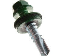 Кровельный саморез Kenner 5,5х25 RAL6002 зелёный 250шт ск55256002ф