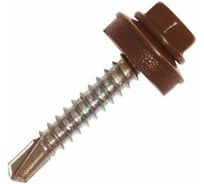 Кровельный саморез Kenner 4,8х35 RAL8017 тёмно-коричневый 3000шт ск358017